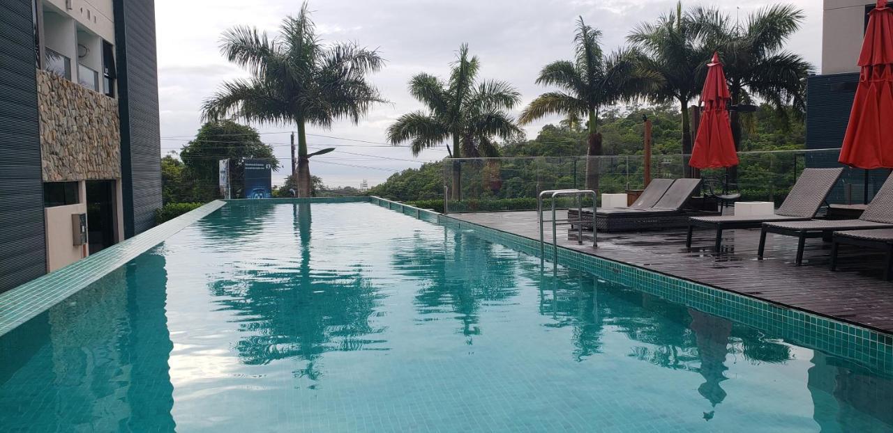 Appartement Loft na Praia Brava com piscina panorâmica à Itajaí Extérieur photo